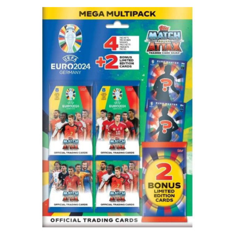 Topps Futbalové karty EURO 2024 Mega Multipack