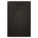DEANTE - Correo čierna - Granitová sprchová vanička, obdĺžniková, 100x90 cm KQR_N45B