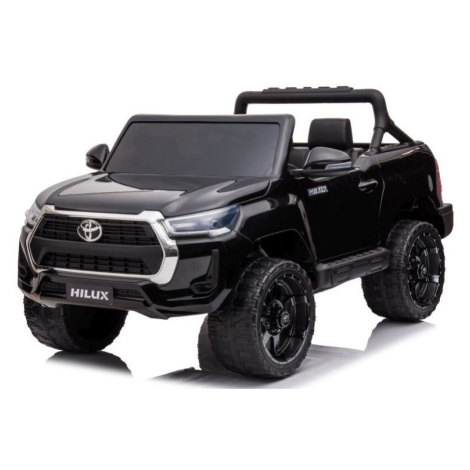 Elektrické autíčko Toyota Hilux 4x4 čierne