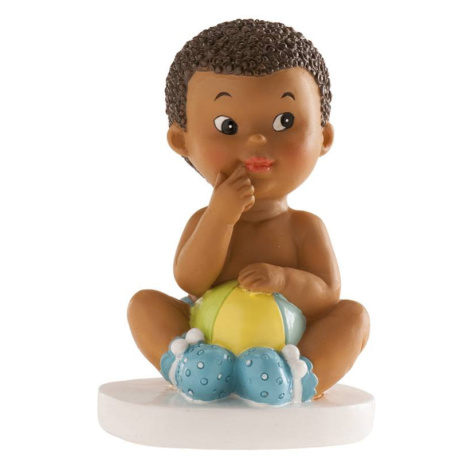 Figúrka na tortu chlapček s loptou - Dekora