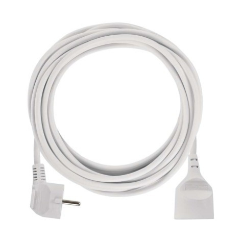 Prodlužovací kabel s 1 zásuvkou 1,5 mm² MULO 7 m bílý EMOS