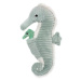 Plyšový morský koník - otec s bábätkom farba: mintová