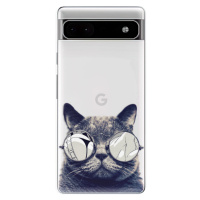 Odolné silikónové puzdro iSaprio - Crazy Cat 01 - Google Pixel 6a 5G