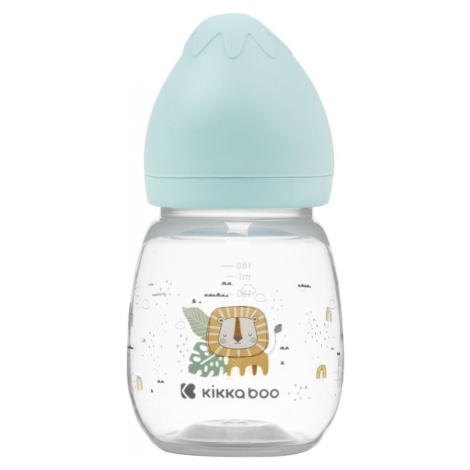 KikkaBoo Dojčenská fľaša 180 ml 3m+ Savanna Mint