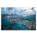 Sklenený obraz 70x50 cm Hongkong - Wallity