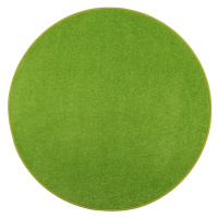 Kusový koberec Eton zelený 41 kruh - 67x67 (průměr) kruh cm Vopi koberce