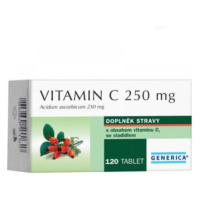 GENERICA Vitamín C 250 mg 120 tabliet