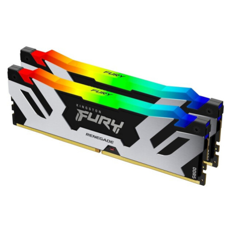 Kingston FURY Renegade DDR5 32GB 8000MHz CL38 2x16GB RGB Čiernostrieborná