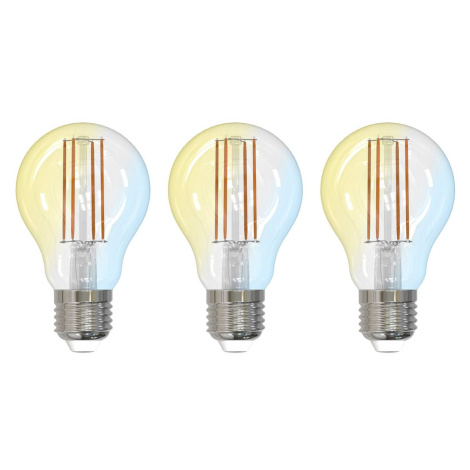 Prios Smart LED, E27, 7W, ZigBee, Tuya, Philips Hue, sada 3 ks