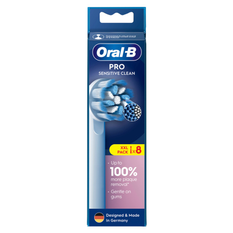 ORAL-B Pro Sensitive Clean náhradné hlavice 8 ks