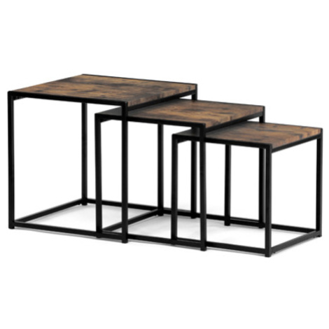 Konferenčný stolík Autronic 45x45 cm hnedý MDF AF-3003 OLW