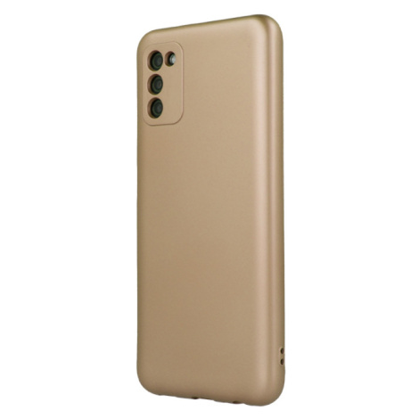 Plastové puzdro na Samsung Galaxy A51/A51 5G Metallic zlaté