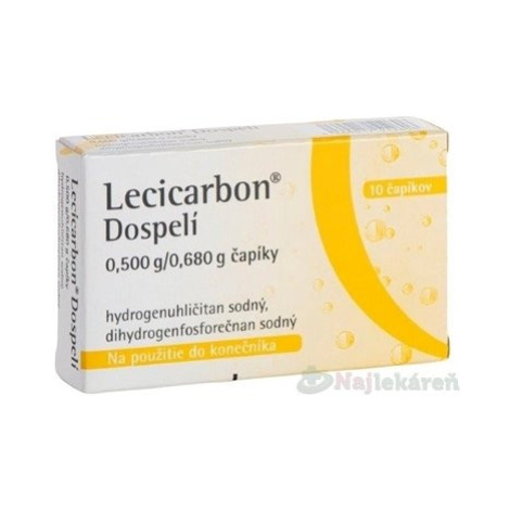 Lecicarbon Dospelí sup.10 5 x 2 x0,500 g/0,680 g