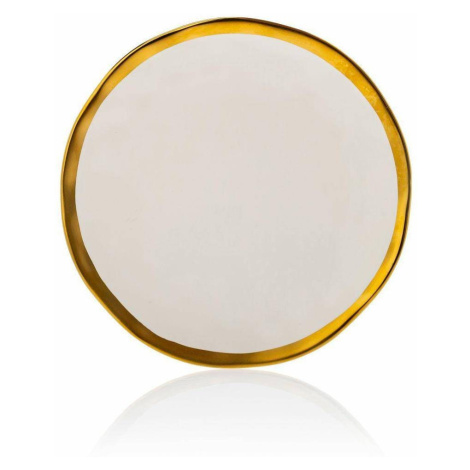 Keramický tanier Lissa 20 cm biely DekorStyle