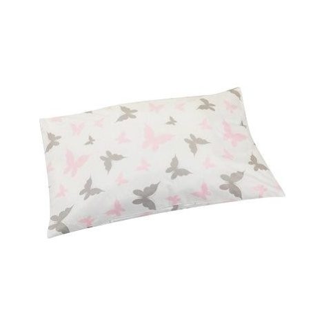 Bomimi Detská posteľná bielizeň 120 × 90 (perinka + vankúšik) Motýle – ružová
