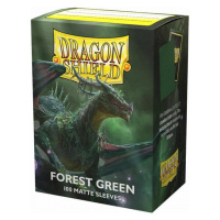 Dragon Shield Standard Matte Sleeves Forest Green (100 zľavov)