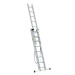 DRABEST Hliníkový rebrík PRO 3 x 8 priečok