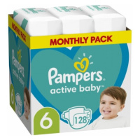 PAMPERS Active baby 6 128 ks