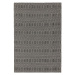 Čierny vlnený koberec 100x150 cm Sloan – Asiatic Carpets