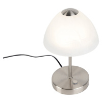 Dizajnová stolová lampa oceľová stmievateľná vrátane LED - Joya