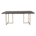 Jedálenský stôl s oceľovou konštrukciou Dutchbone Class, 220 x 90 cm