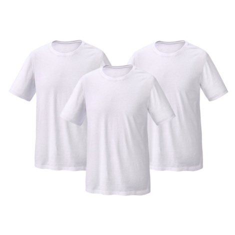 PARKSIDE® Pánske tričko, 3 kusy (M (48/50), biela)