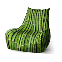Sedací vak Bean Bambus - 100 x 90 x 45 cm