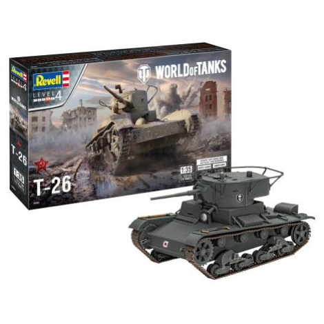 Plastic ModelKit World of Tanks 03505 - T-26 (1:35)