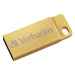 Verbatim USB flash disk, USB 3.0, 16GB, Metal Executive, Store N Go, zlatý, 99104, USB A