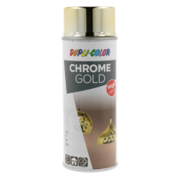 DC CHROME EFFECT - Dekoračný sprej s chrómovým efektom chrómový zlatý 0,4 L