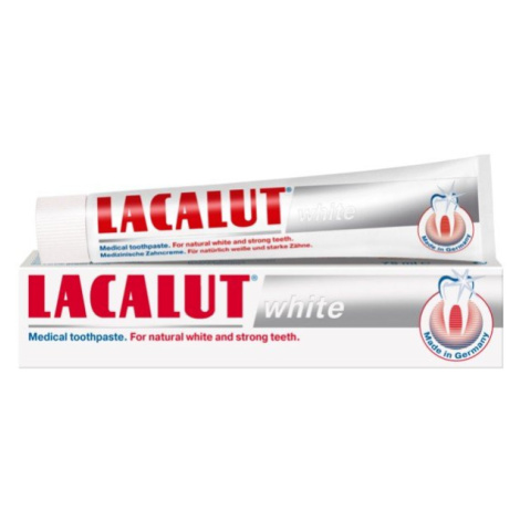 Lacalut WHITE bieliaca zubná pasta 75 ml