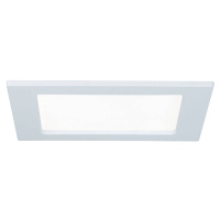 Paulmann LED panel, hranatý, 12 W, 4 000 K, biely