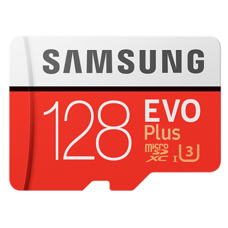Samsung microSDXC 128GB UHS-I U3 + adaptér MB-MC128GA/EU