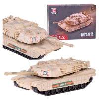 mamido Stavebnice Abrams M1A2 Americký Tank postáv Tank 1:72