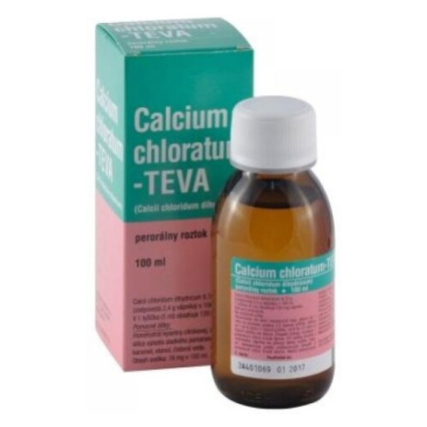 CALCIUM Chloratum teva 100 ml