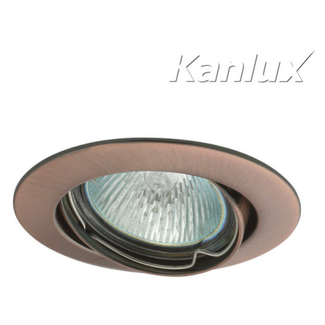 Svietidlo GU5,3 50W, IP20, antik, BOp-Z, O82x4, VIDI CTC-5515-AN (Kanlux)