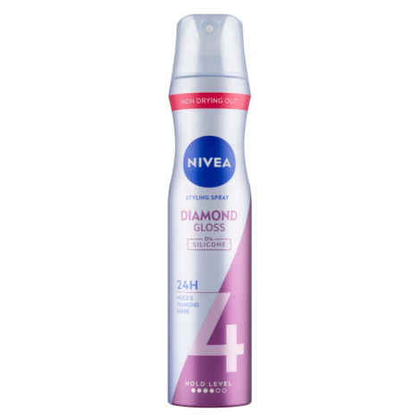 NIVEA Diamond Gloss Care Lak na vlasy 250 ml