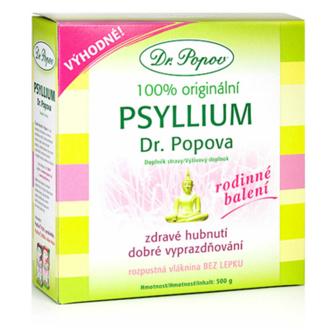 DR. POPOV Psyllium vláknina 500 g