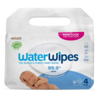 WATERWIPES 100% bio odbúrateľné obrúsky 4 x 60 ks