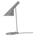 Dizajnová stolová lampa Louis Poulsen AJ sivá