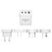 CubeNest Travel PD adaptér 65W S3D1 - white