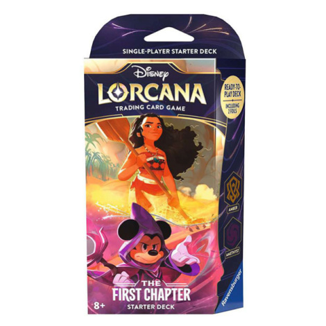 Ravensburger Disney Lorcana: The First Chapter - Amber & Amethyst Starter Deck