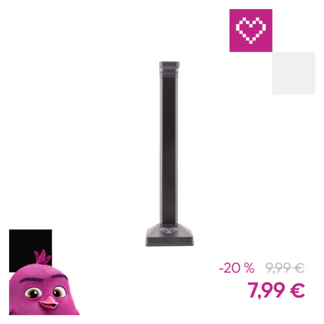 YENKEE YHS 01BK 2v1 stojan a vešiak na slúchadlá čierny