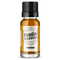 Prírodná koncentrovaná vôňa 15ml lieskový orech - Foodie Flavours - Foodie Flavours