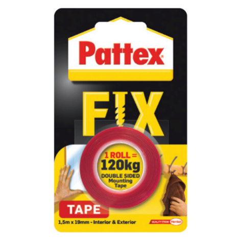 PATTEX TAPE - Montážna páska do 120 kg 1,5m x 19mm