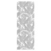 DEKORNIK Classic Big Palm Leaves B&W - Tapeta