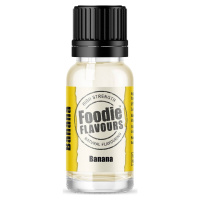 Prírodná koncentrovaná vôňa 15ml banán - Foodie Flavours - Foodie Flavours