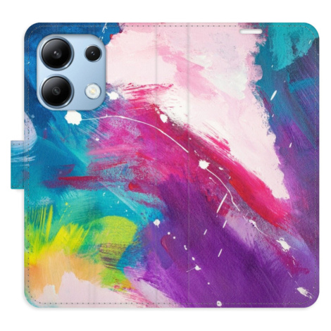 Flipové puzdro iSaprio - Abstract Paint 05 - Xiaomi Redmi Note 13