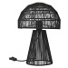 PR Home Porcini stolová lampa výška 37 cm čierna