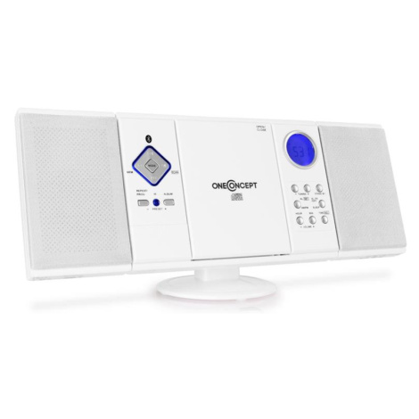 OneConcept V-12-BT bluetooth stereosystém s FM, USB, SD, AUX